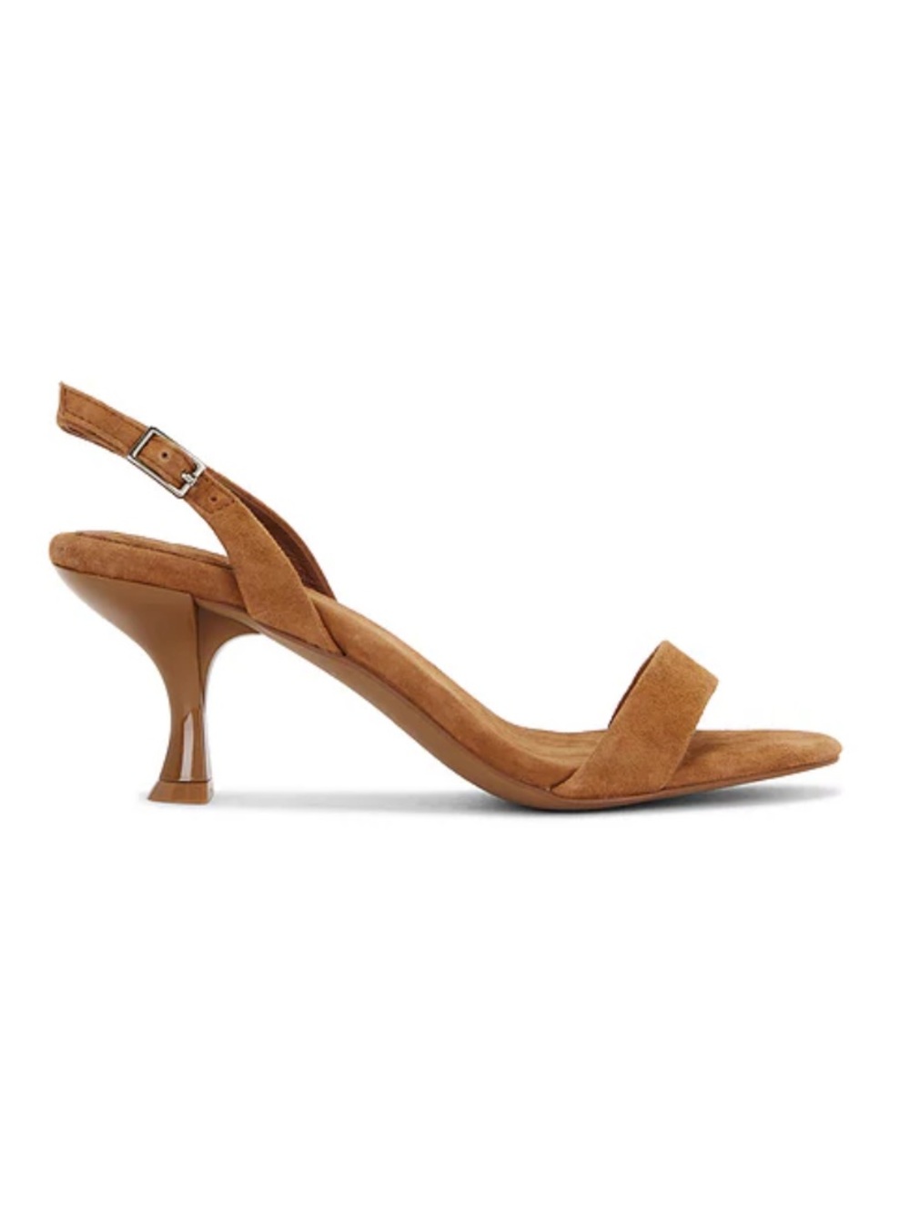 Jeffrey Campbell Augustine Sandals Suede Slingback Heels shoes tan Revolve 6